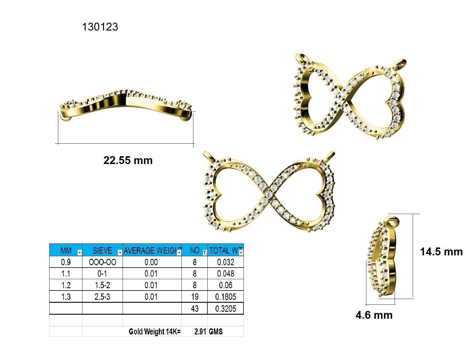 Pendant - 130123 3D print model_9
