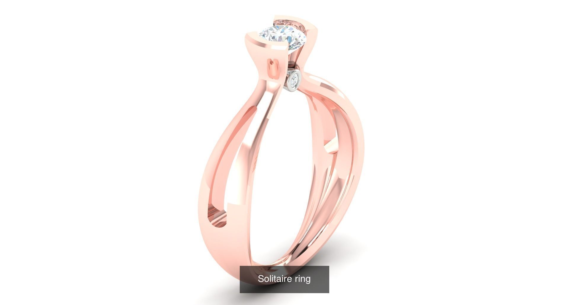 204 Solitaire ring 3D Model Collection_46
