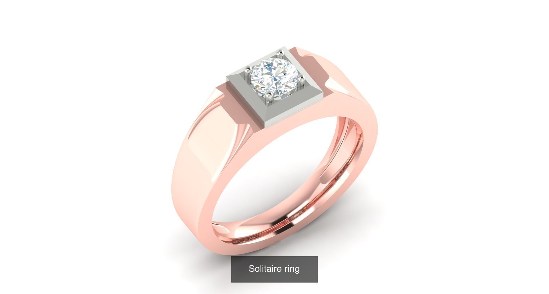 204 Solitaire ring 3D Model Collection_47