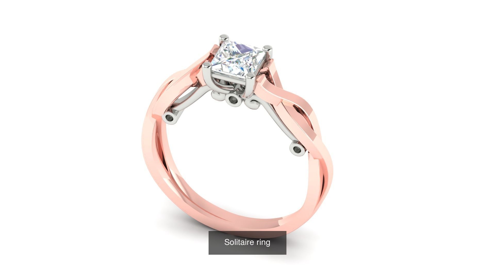 204 Solitaire ring 3D Model Collection_137
