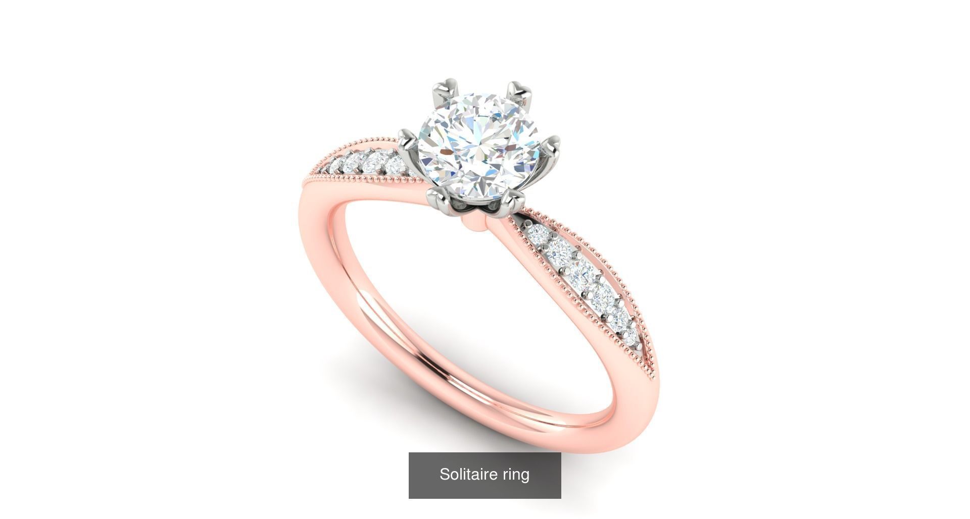 204 Solitaire ring 3D Model Collection_52