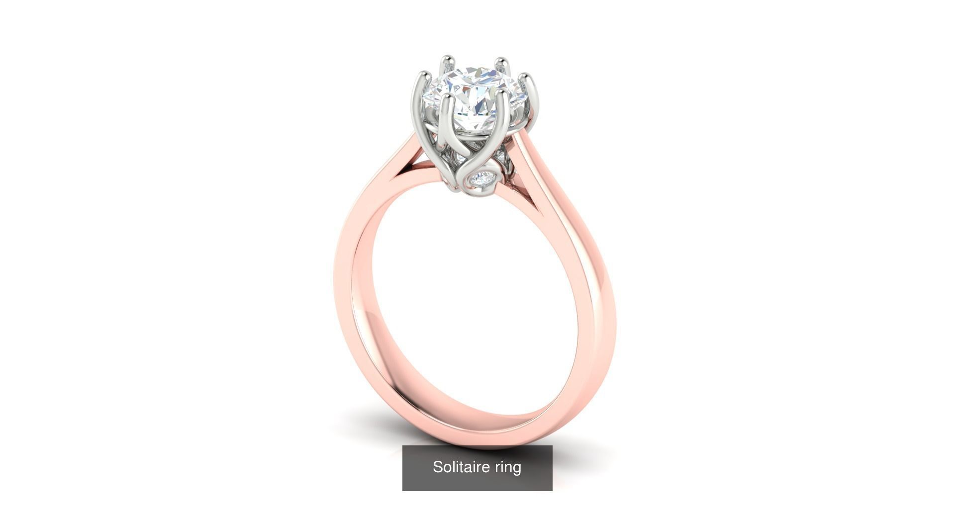 204 Solitaire ring 3D Model Collection_33