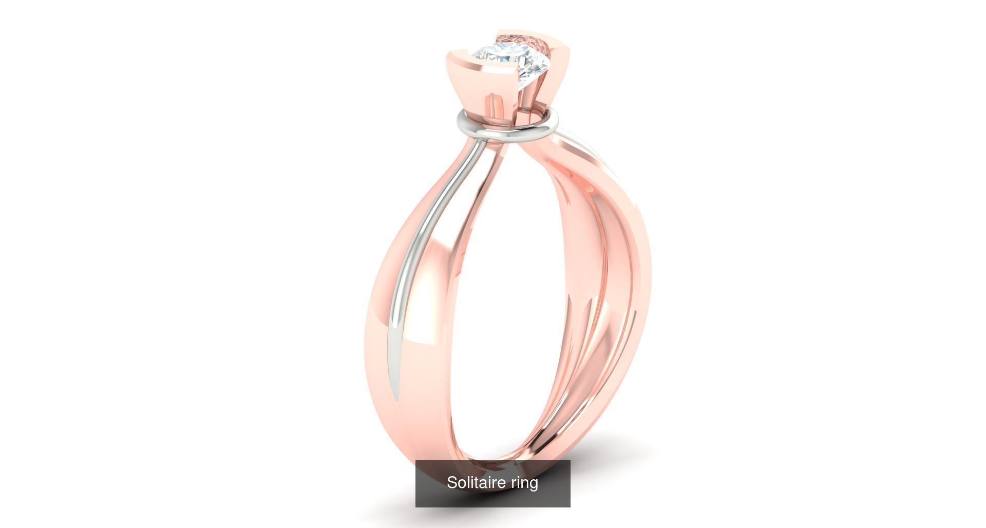 204 Solitaire ring 3D Model Collection_45