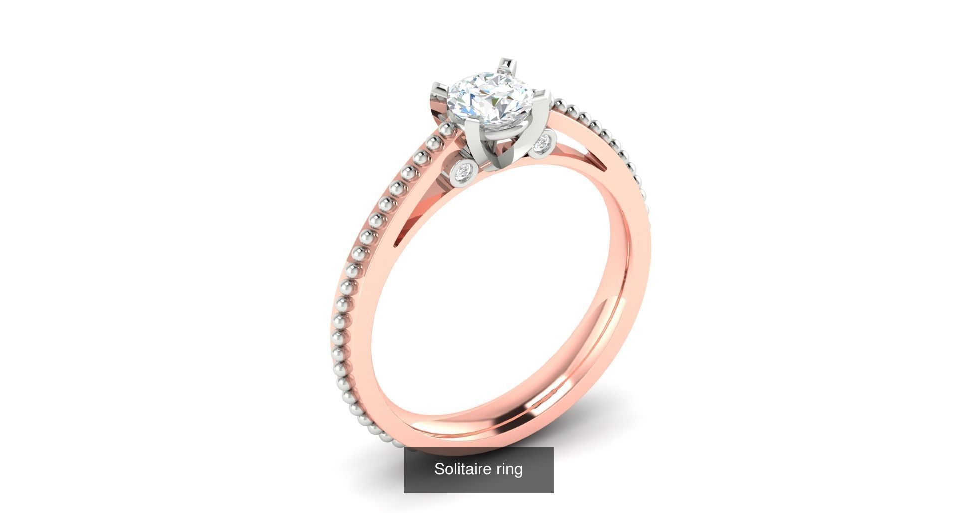 204 Solitaire ring 3D Model Collection_99