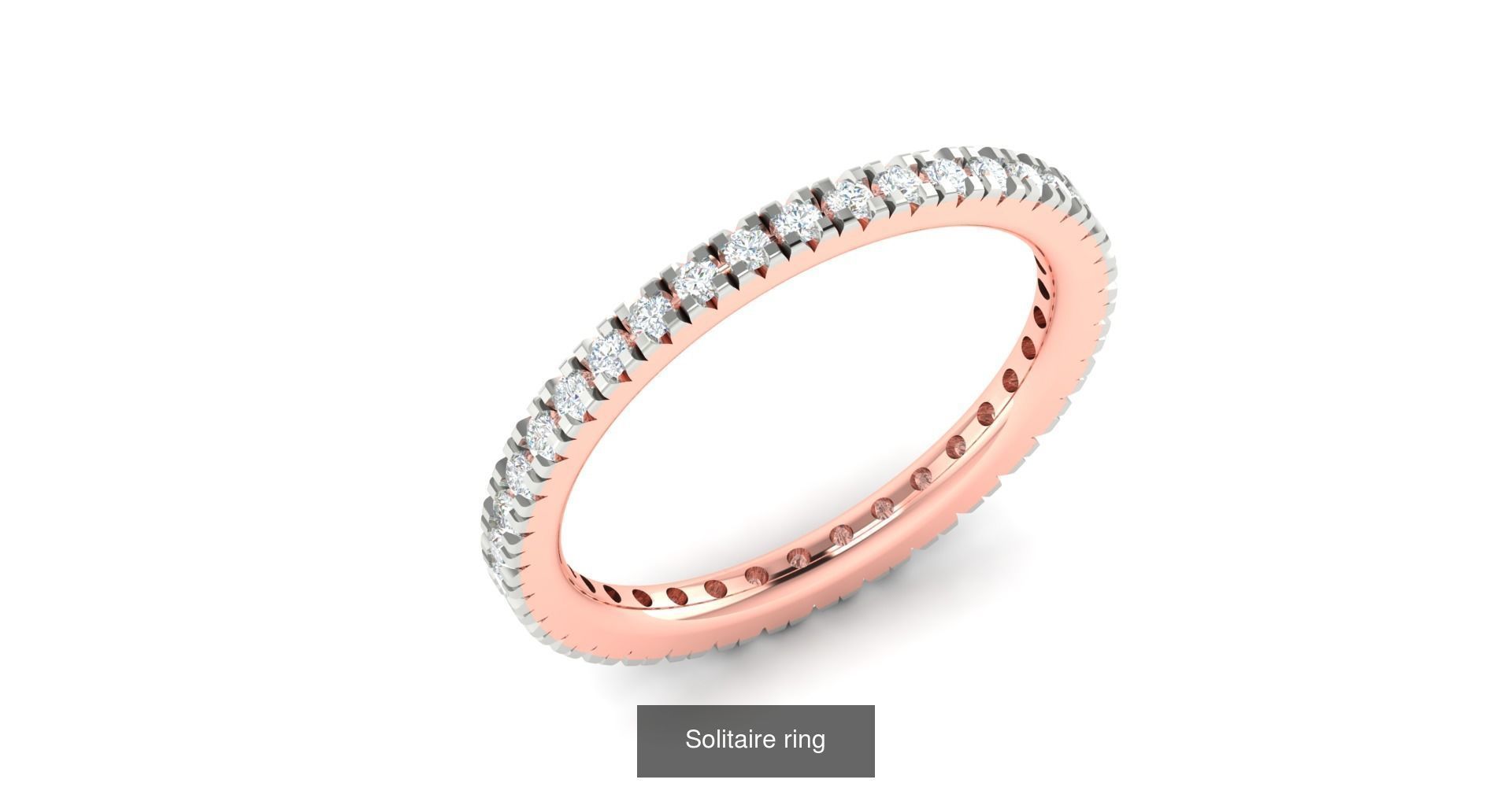 204 Solitaire ring 3D Model Collection_148