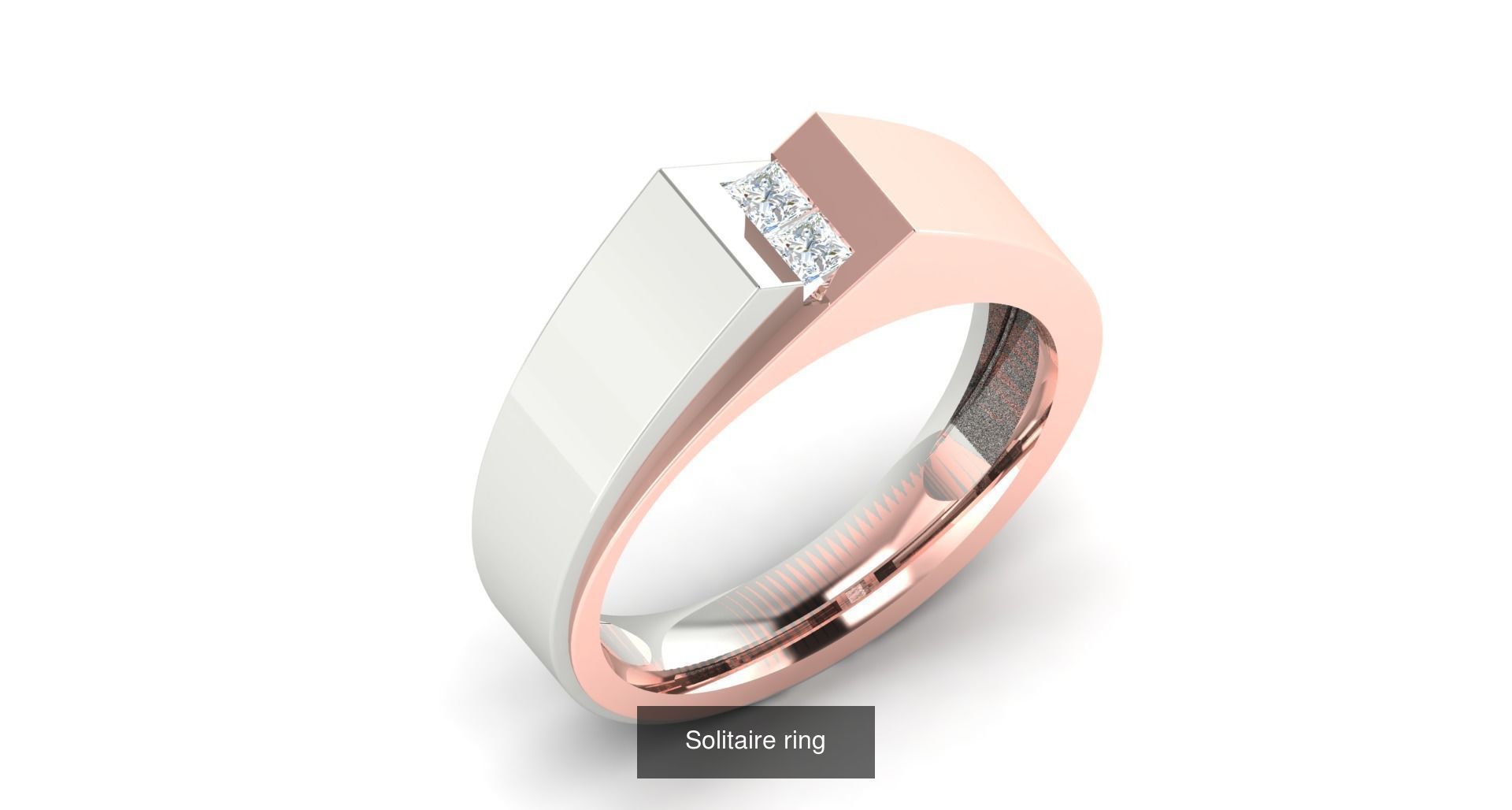 204 Solitaire ring 3D Model Collection_165