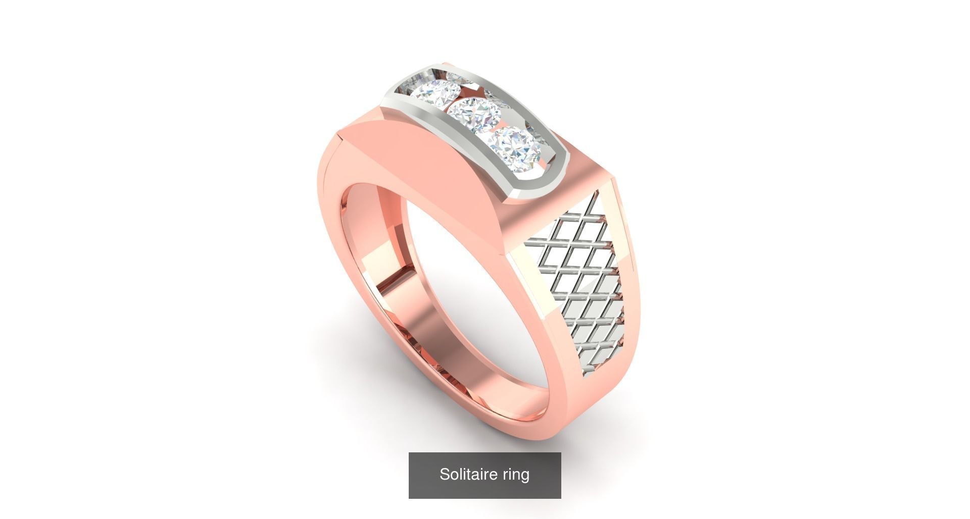 204 Solitaire ring 3D Model Collection_84