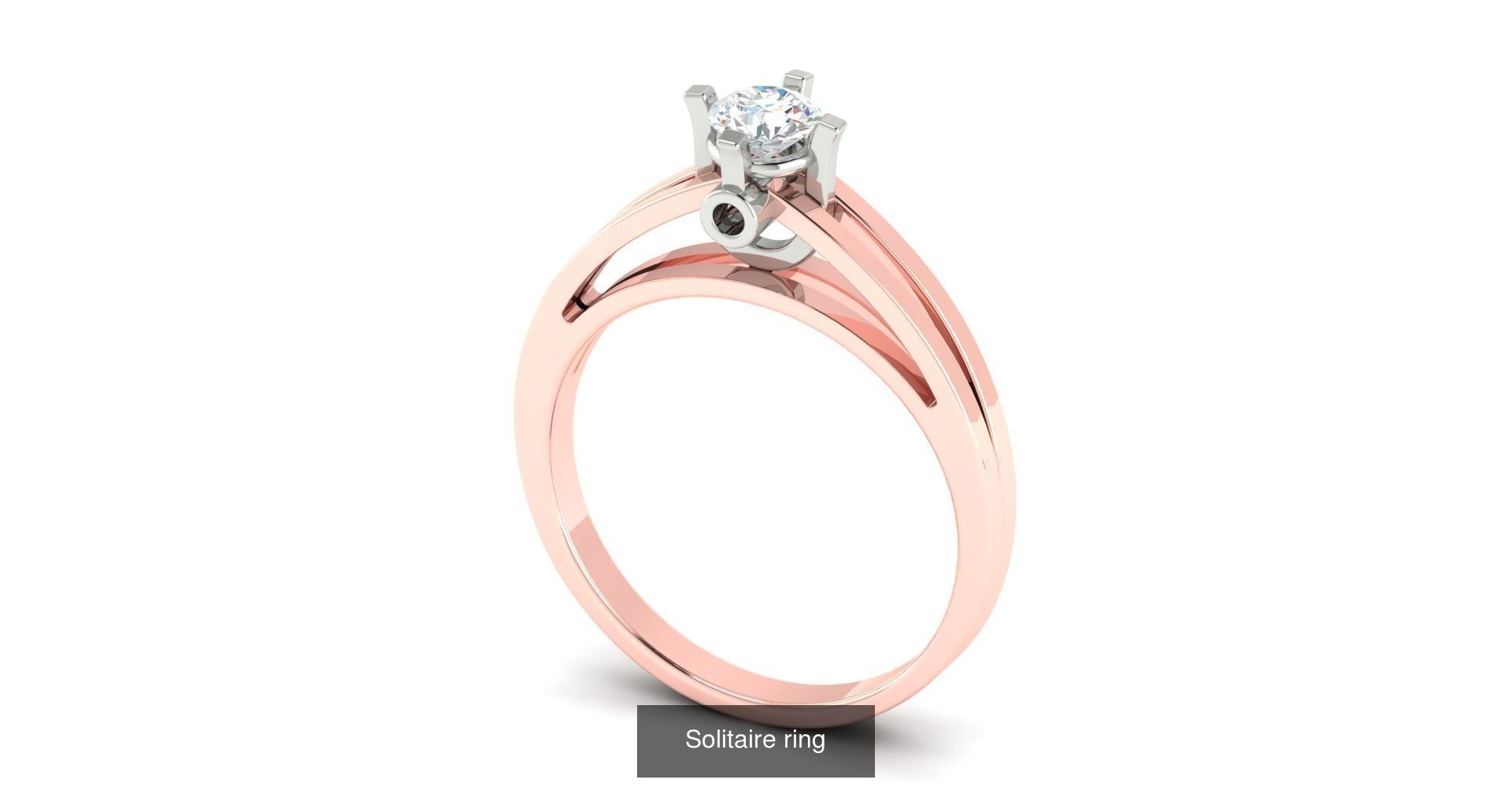 204 Solitaire ring 3D Model Collection_179