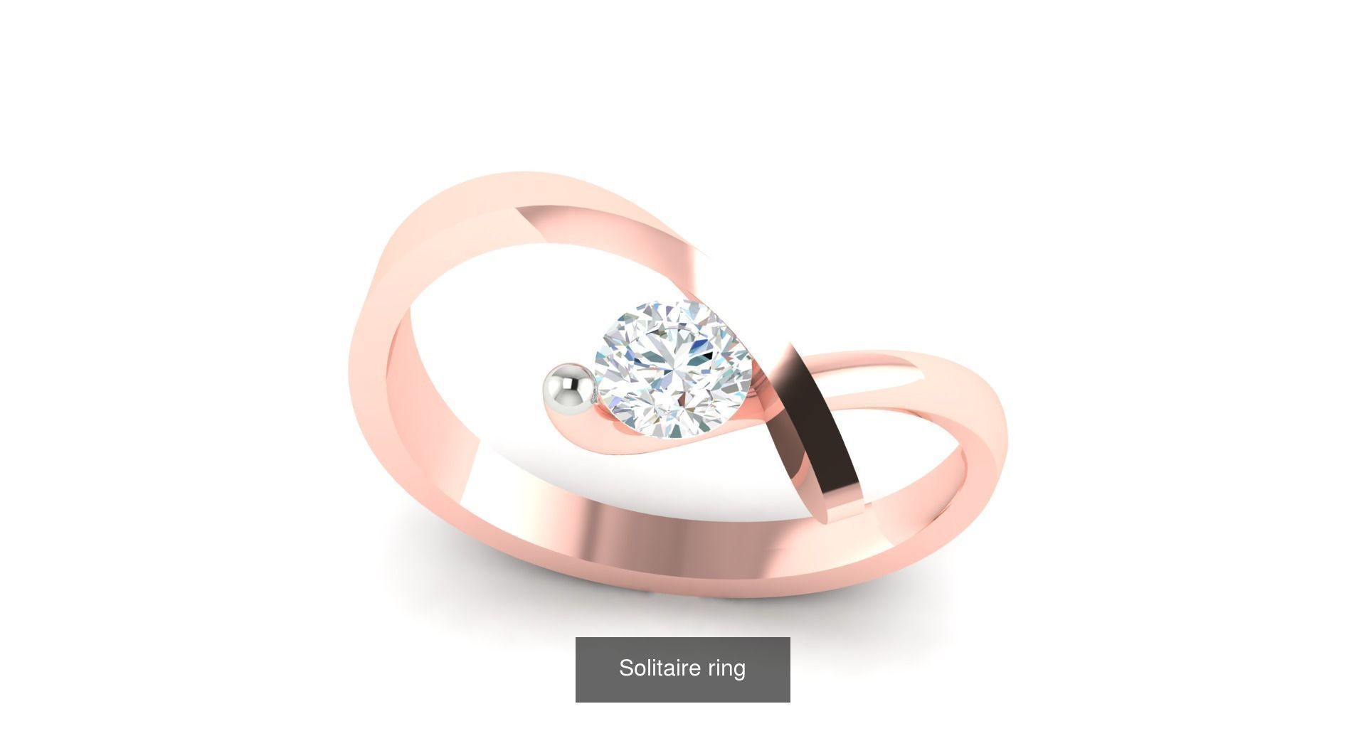 204 Solitaire ring 3D Model Collection_24