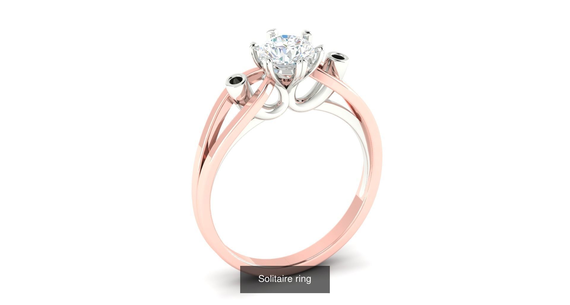 204 Solitaire ring 3D Model Collection_183