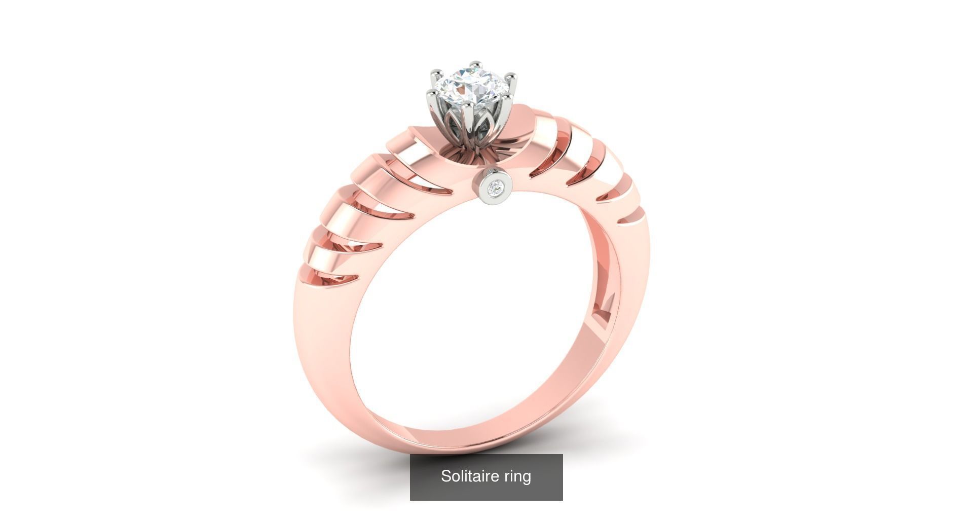 204 Solitaire ring 3D Model Collection_188