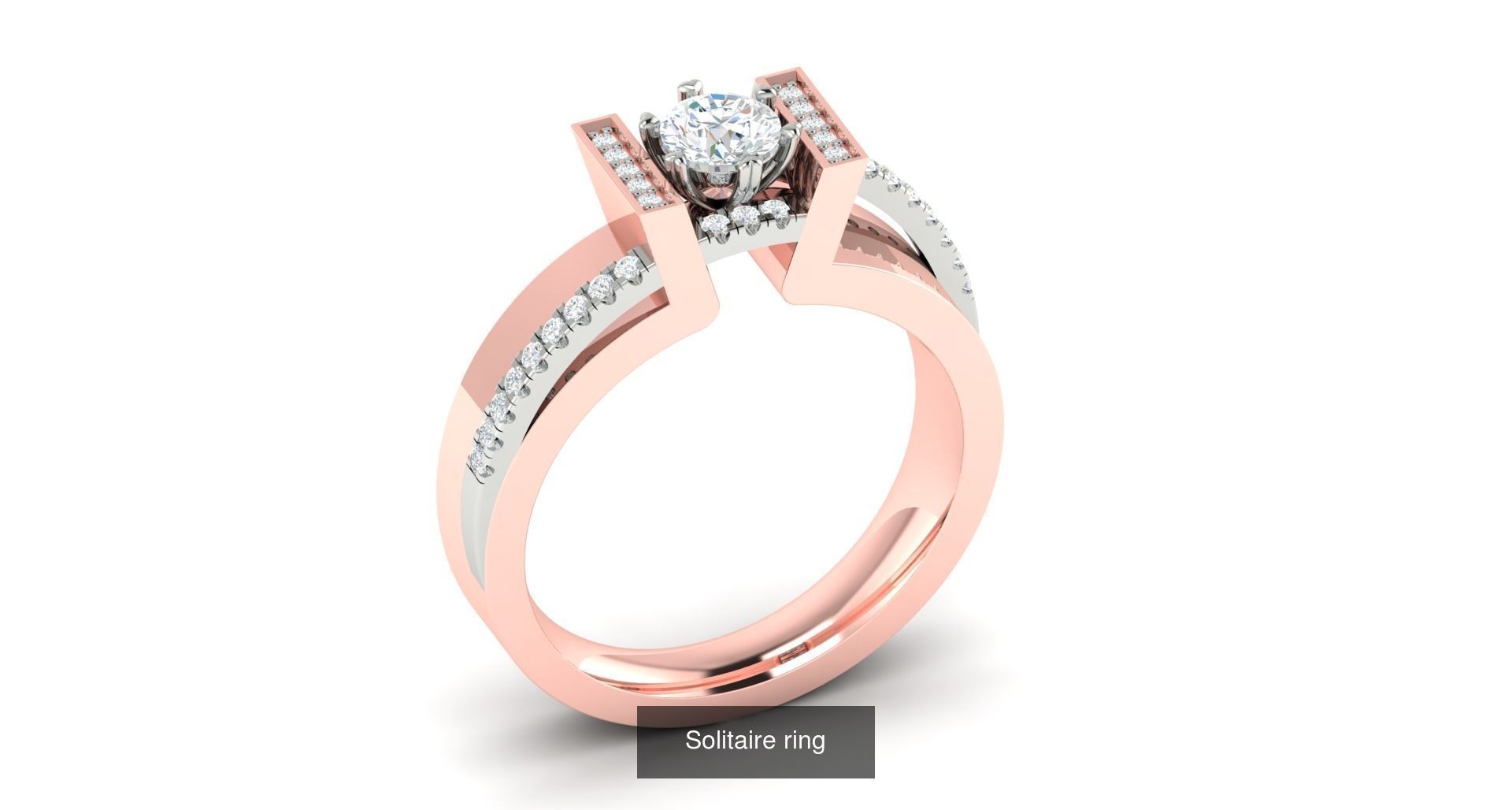 204 Solitaire ring 3D Model Collection_42