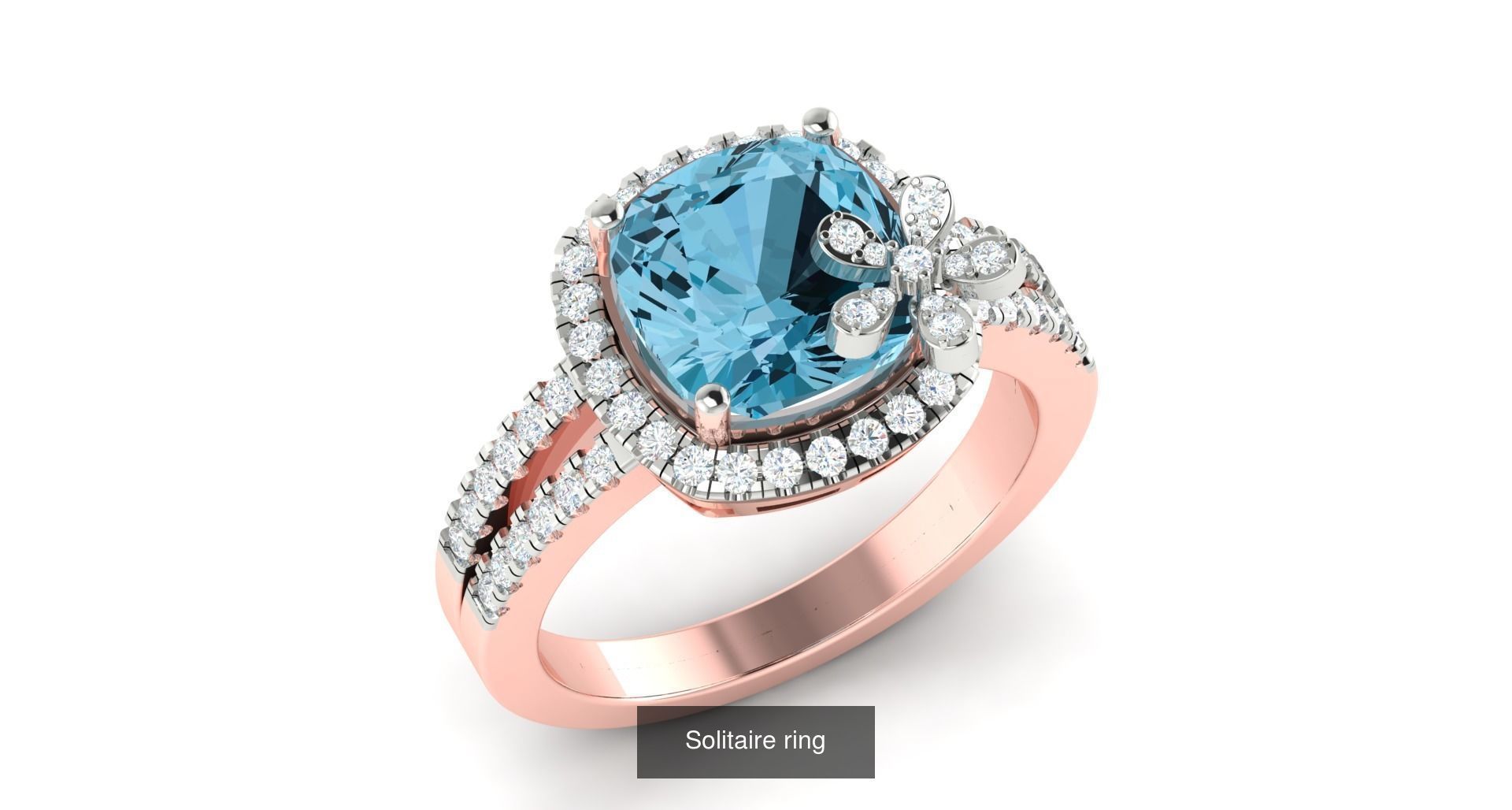 204 Solitaire ring 3D Model Collection_65