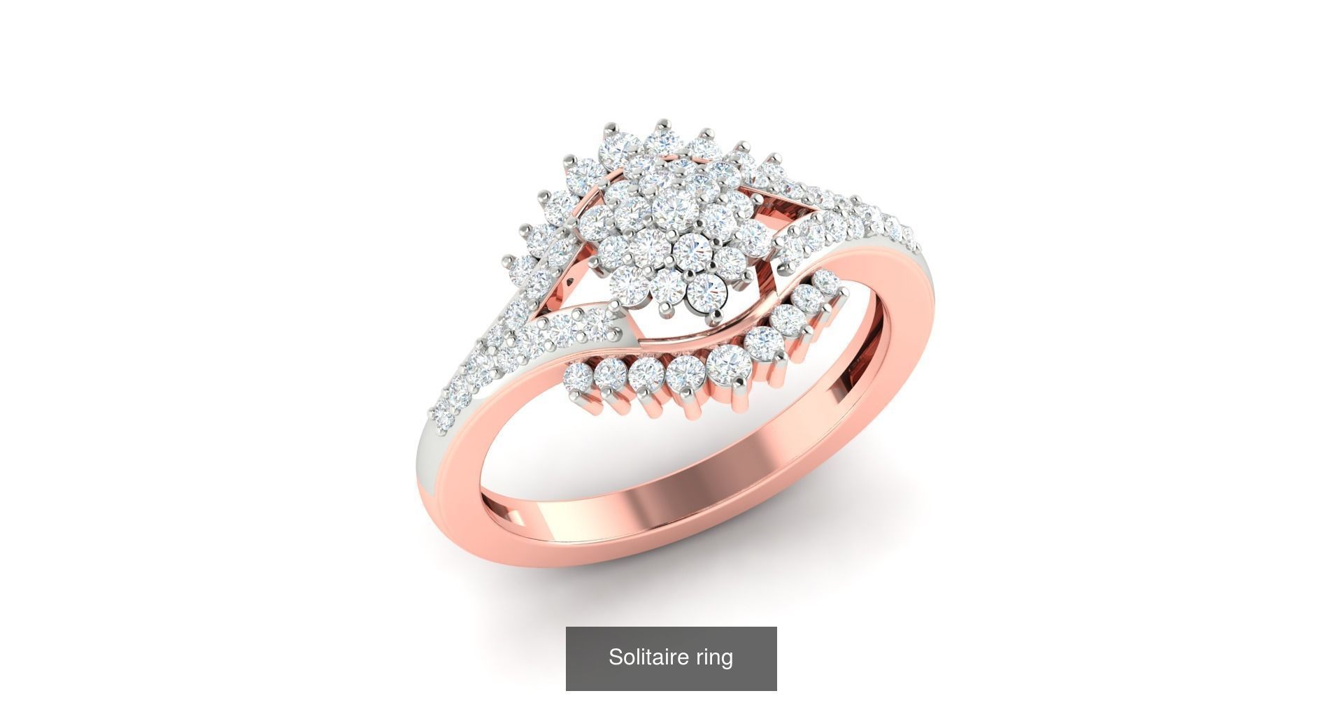 204 Solitaire ring 3D Model Collection_145