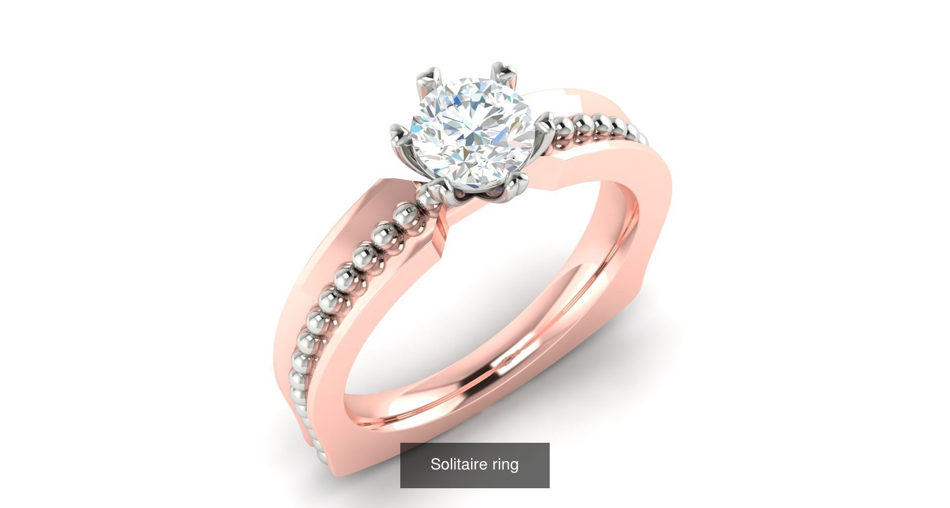 204 Solitaire ring 3D Model Collection_48