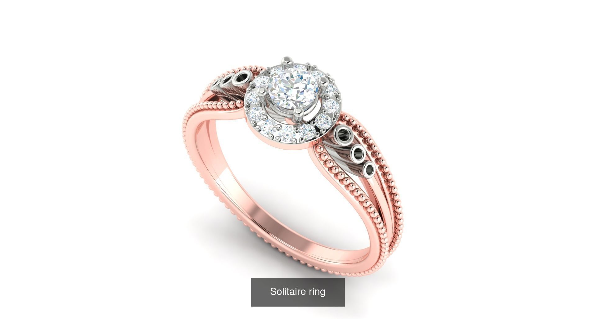 204 Solitaire ring 3D Model Collection_181