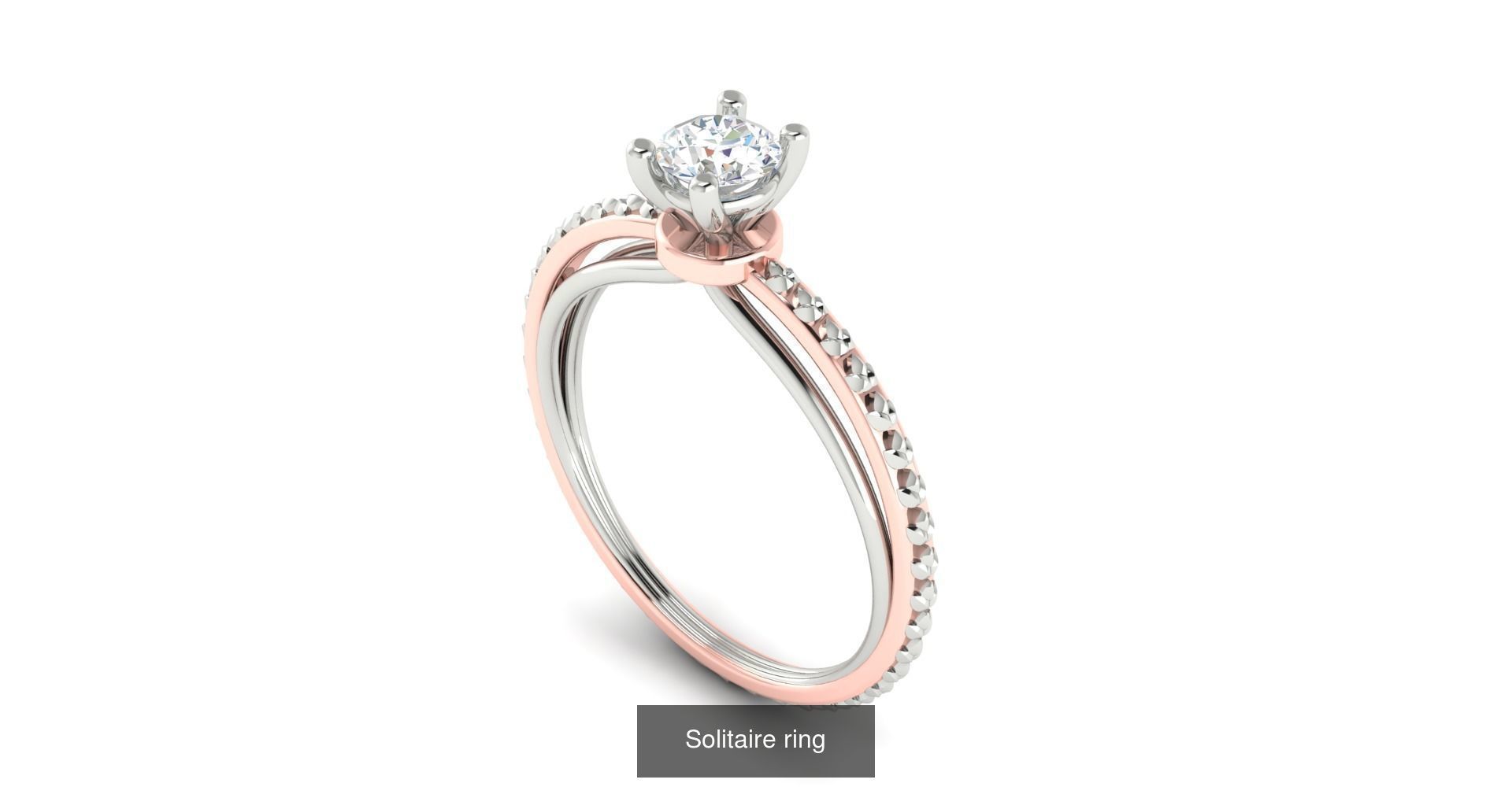 204 Solitaire ring 3D Model Collection_178