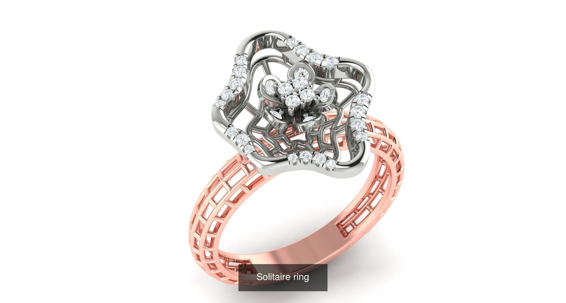 204 Solitaire ring 3D Model Collection_174