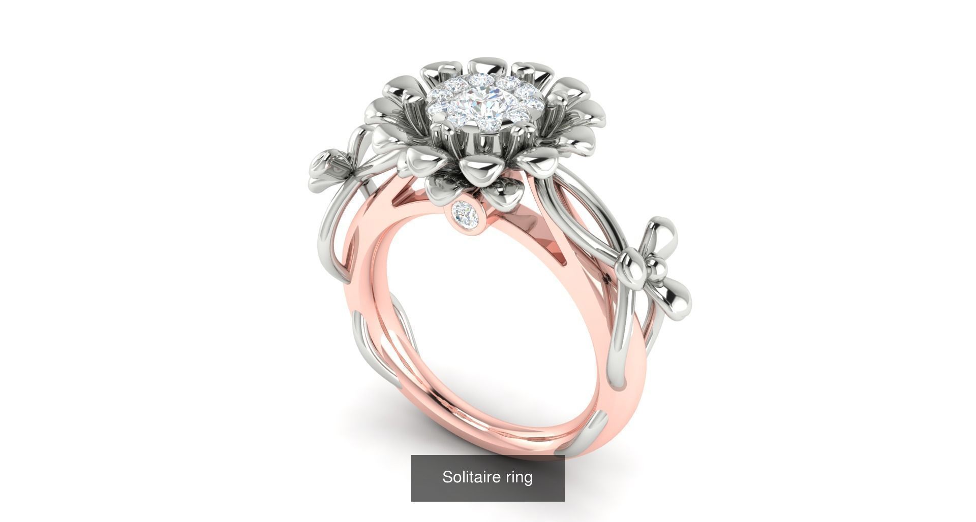 204 Solitaire ring 3D Model Collection_73