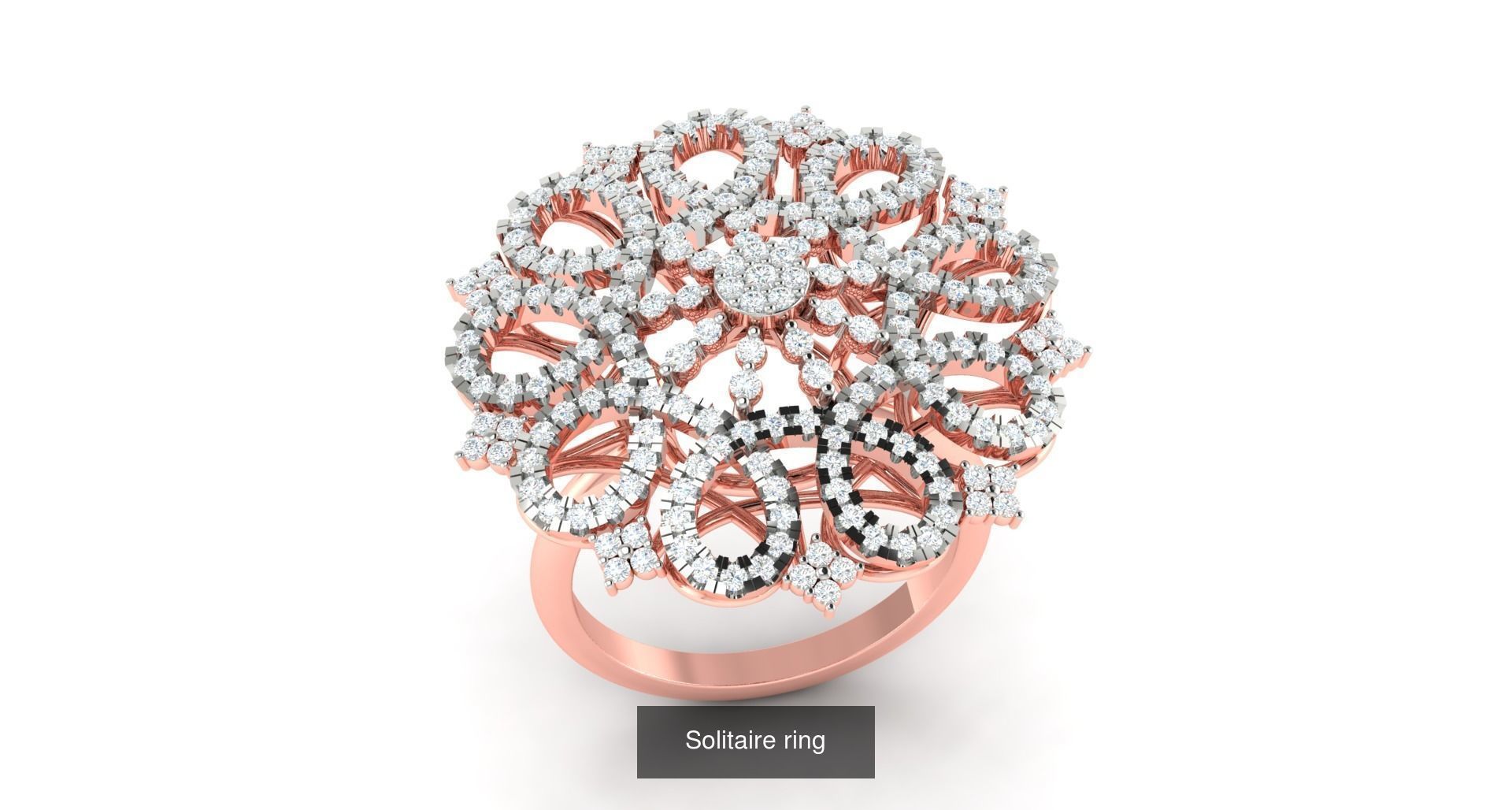 204 Solitaire ring 3D Model Collection_111