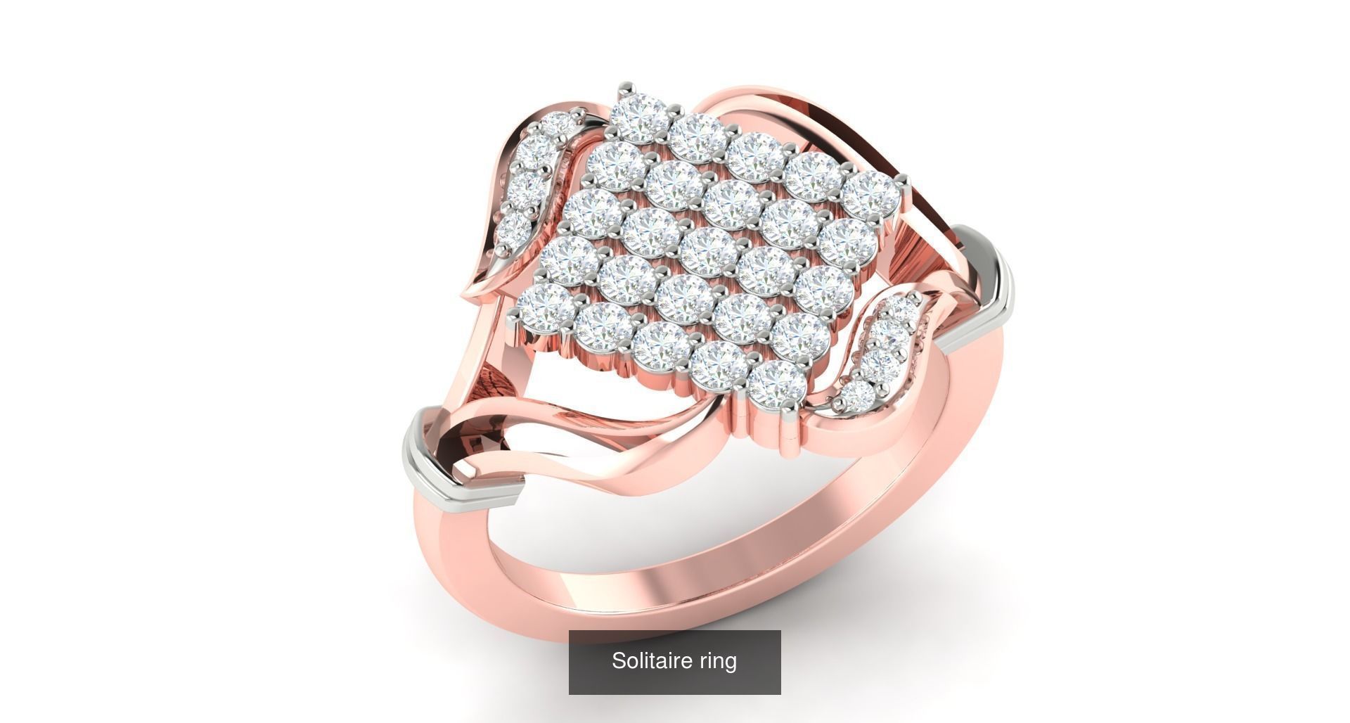 204 Solitaire ring 3D Model Collection_153