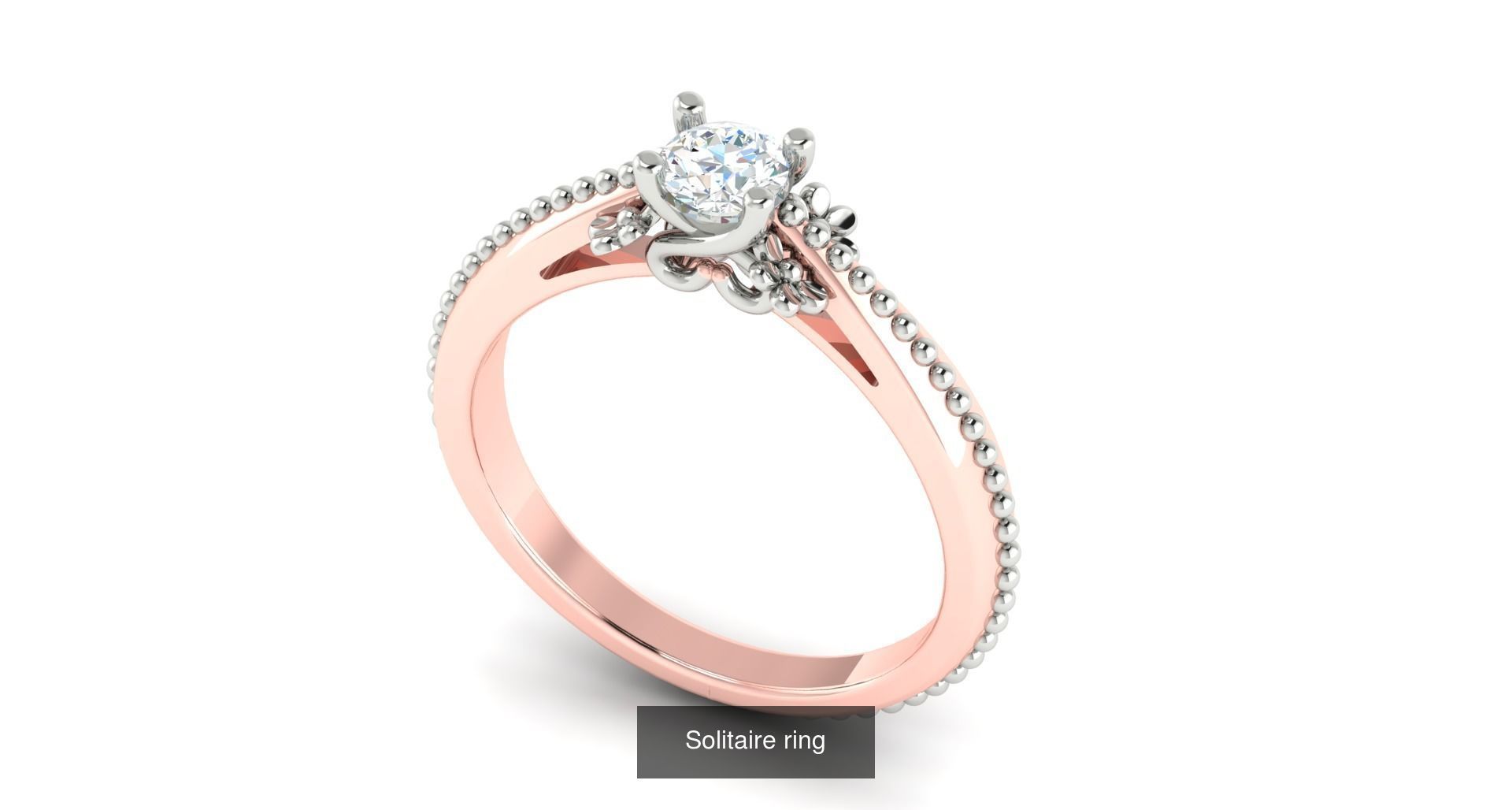 204 Solitaire ring 3D Model Collection_171