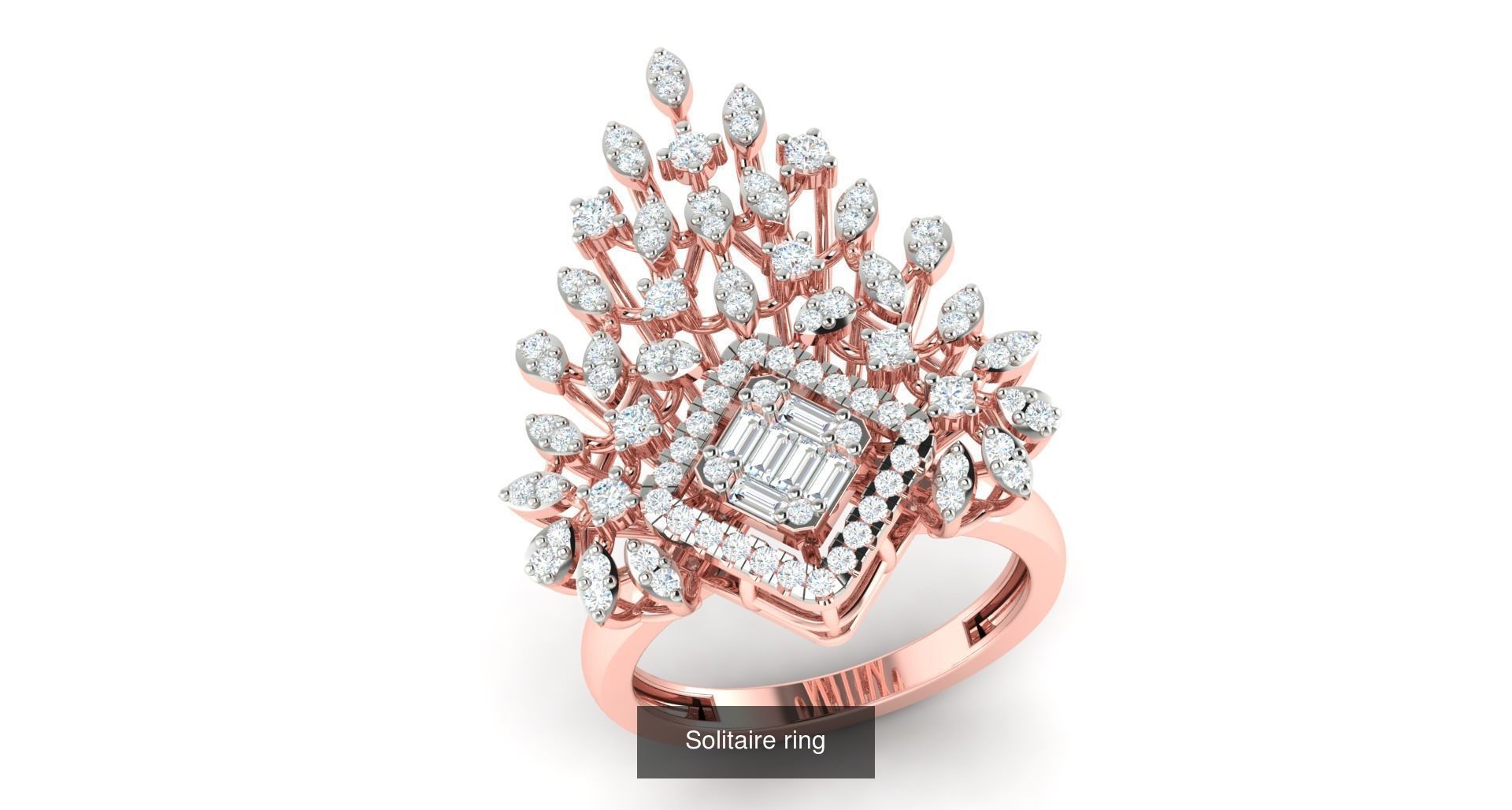 204 Solitaire ring 3D Model Collection_71