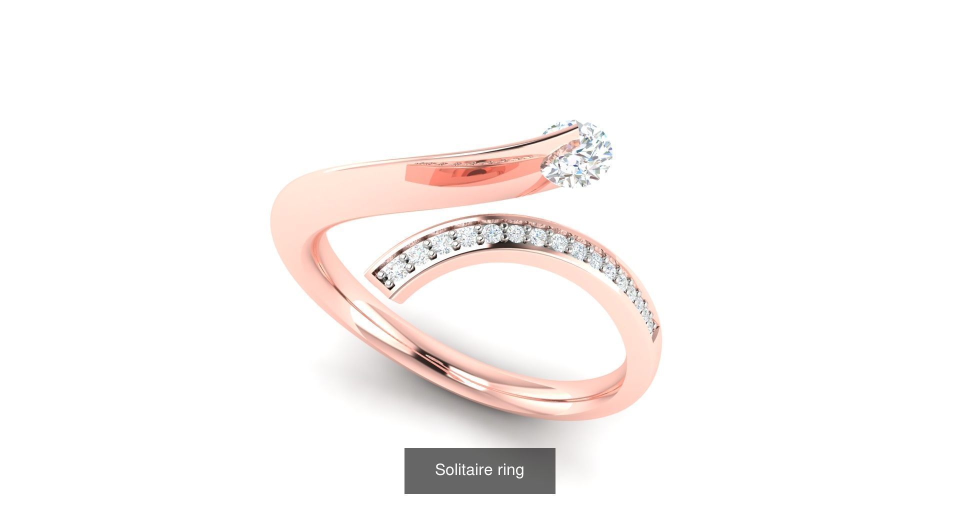 204 Solitaire ring 3D Model Collection_30