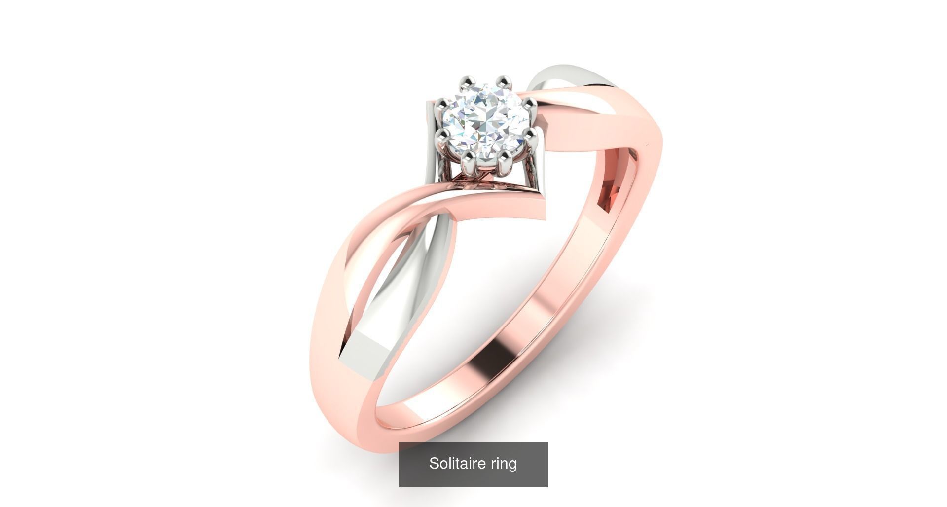 204 Solitaire ring 3D Model Collection_127