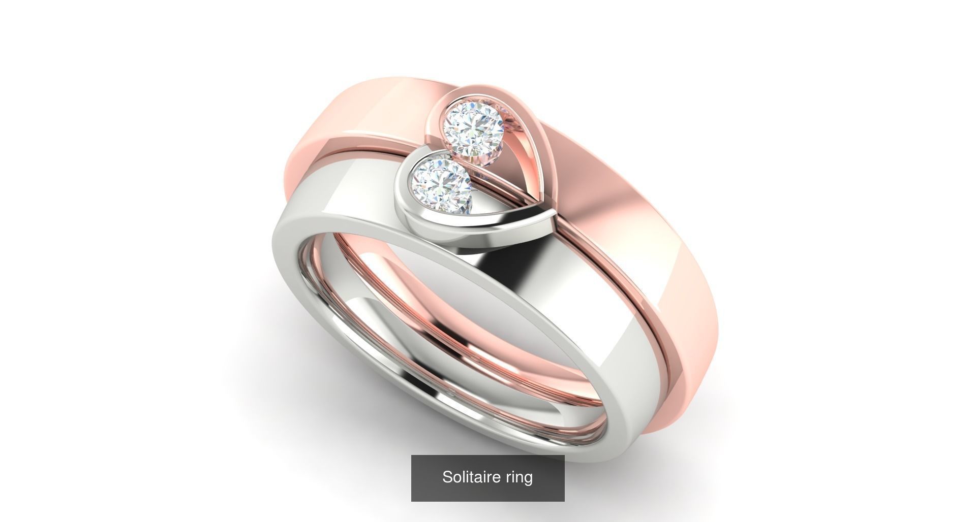 204 Solitaire ring 3D Model Collection_59