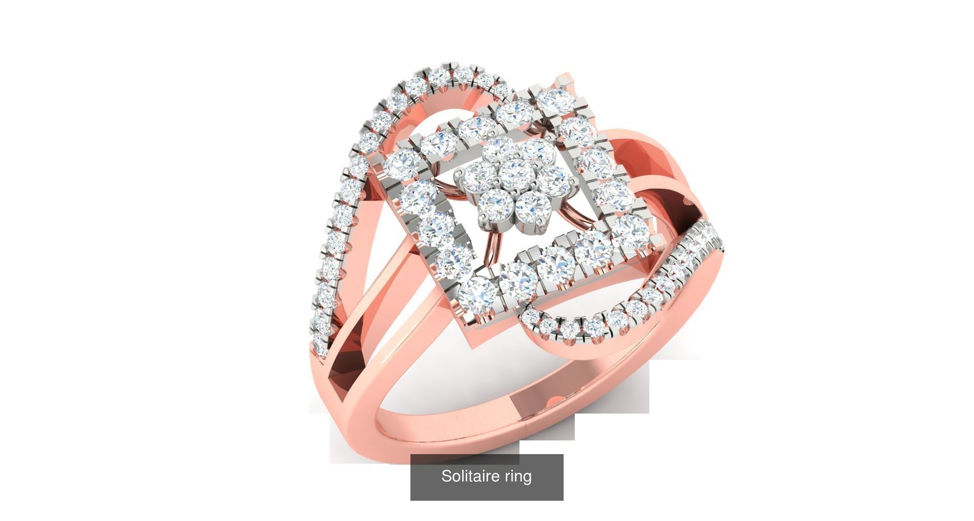 204 Solitaire ring 3D Model Collection_151