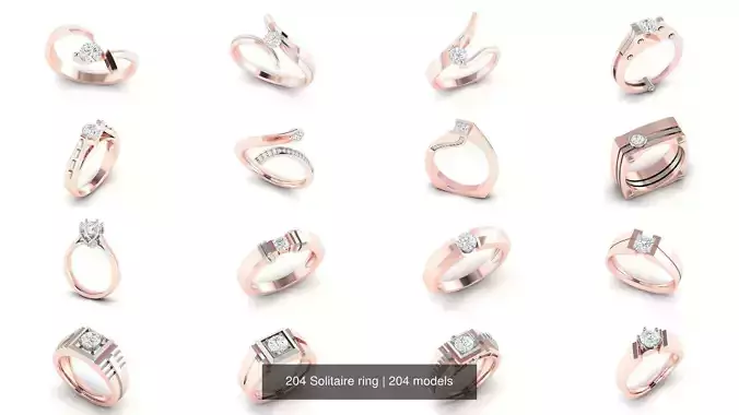204 Solitaire ring