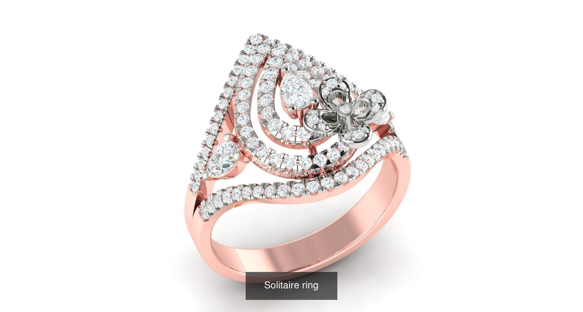 204 Solitaire ring 3D Model Collection_142