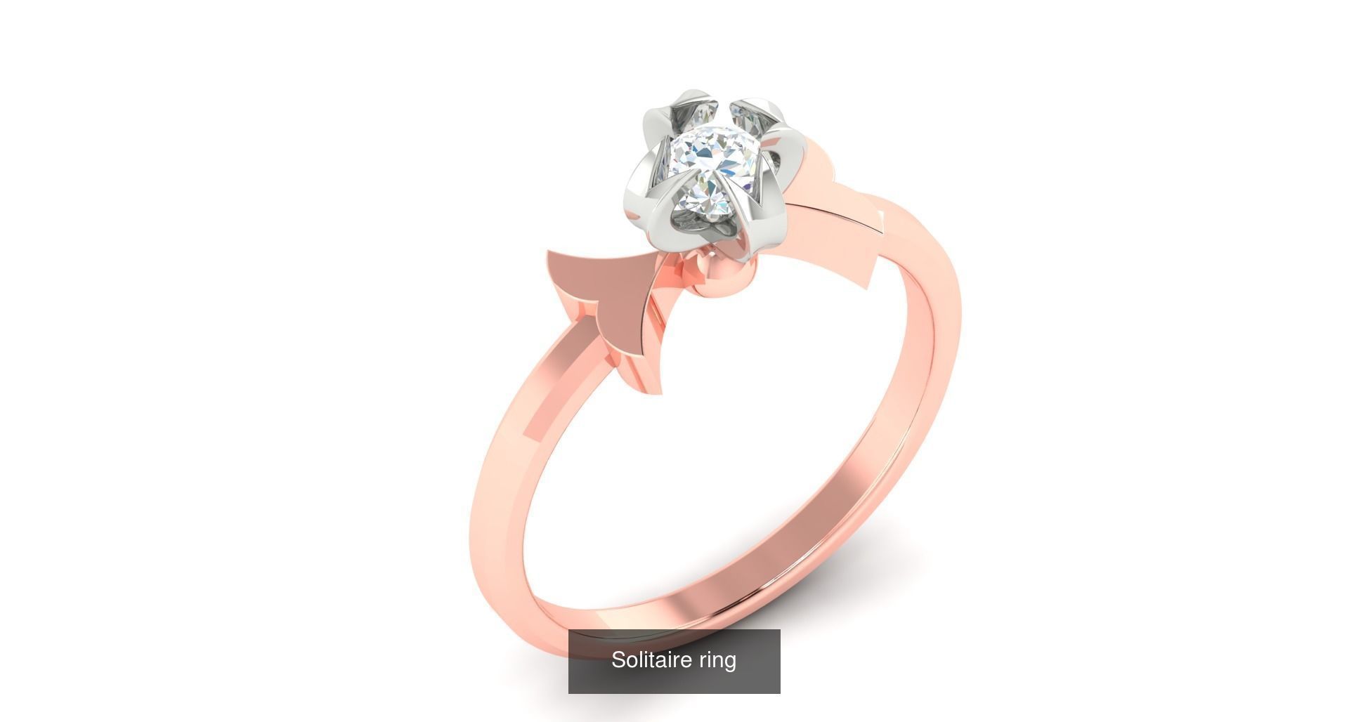 204 Solitaire ring 3D Model Collection_132