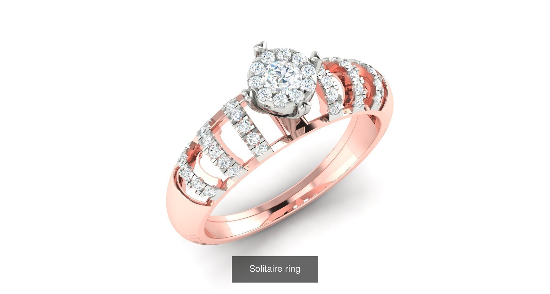 204 Solitaire ring 3D Model Collection_80