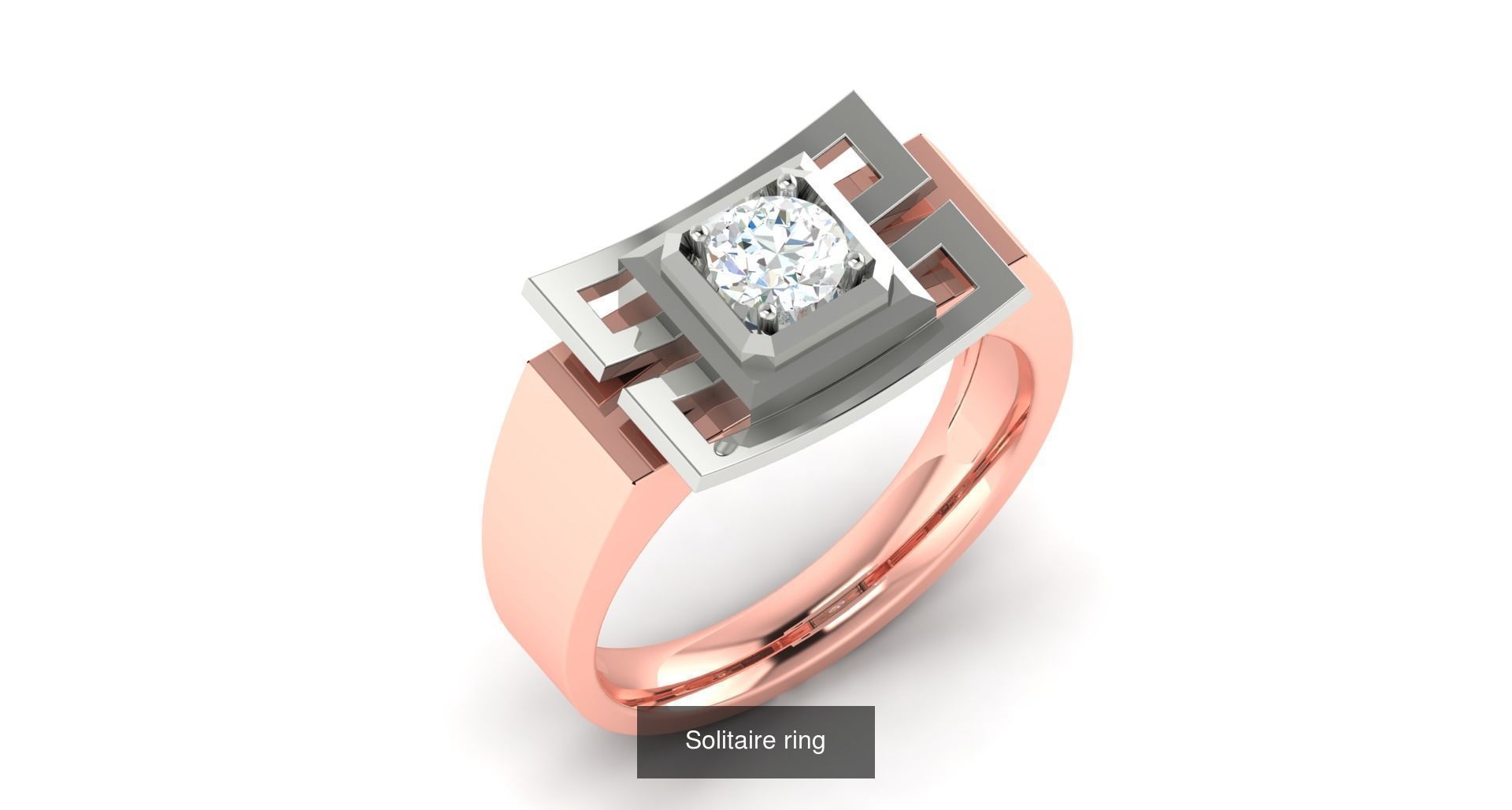 204 Solitaire ring 3D Model Collection_82