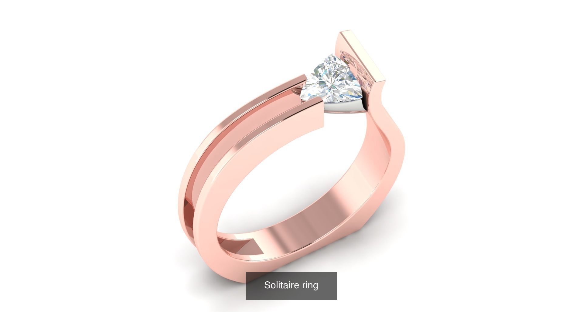 204 Solitaire ring 3D Model Collection_164