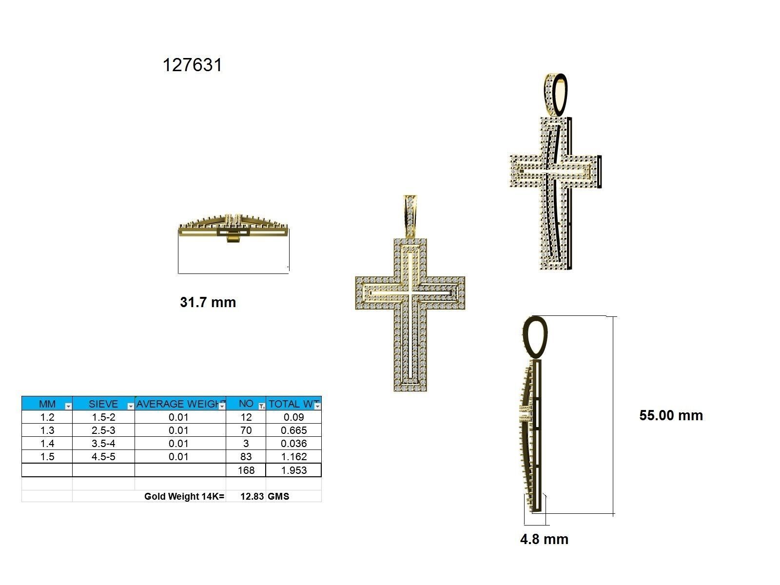 Pendant - 127631 3D print model_9