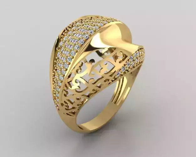 Woman Rings 3D