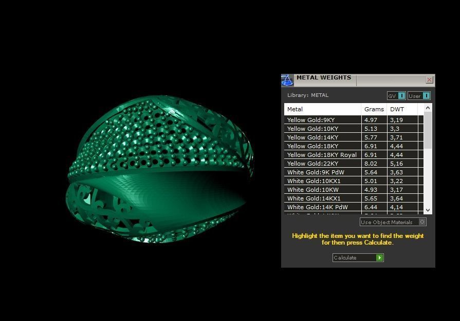 Woman Rings 3D 3D print model_5