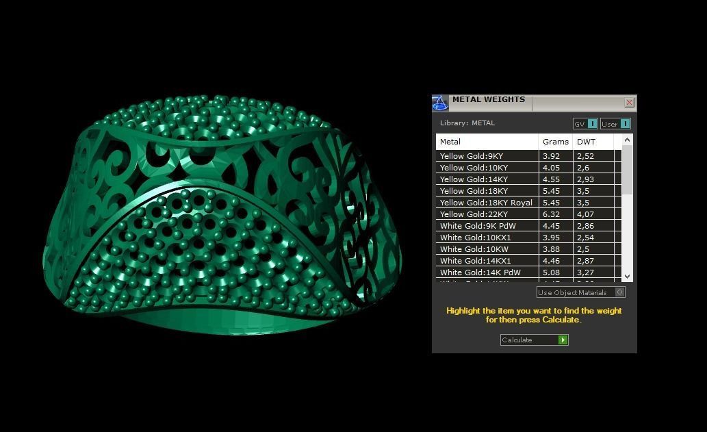  Woman Rings 3D 3D print model_5