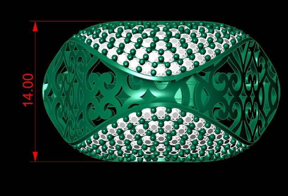  Woman Rings 3D 3D print model_4