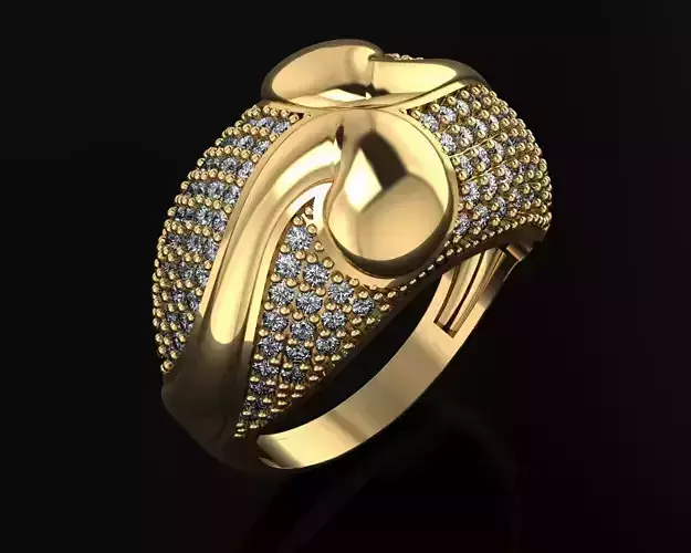 Woman Rings 3D
