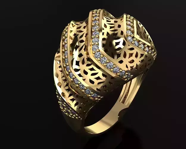 Woman Rings 3D
