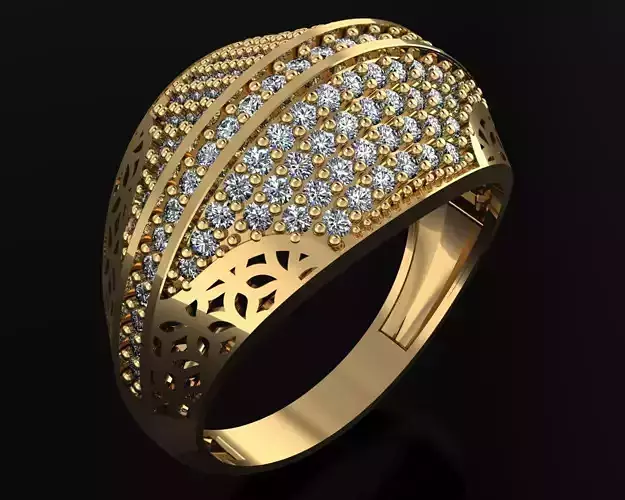 Woman Rings 3D