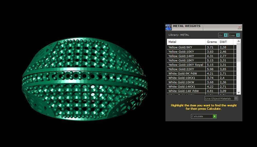 Woman Rings 3D 3D print model_5