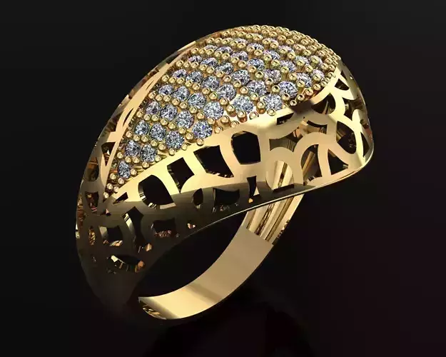 Woman Rings 3D