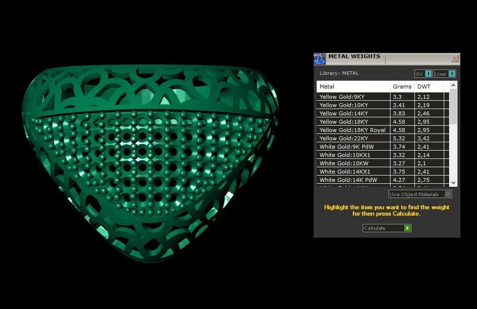 Woman Rings 3D 3D print model_5