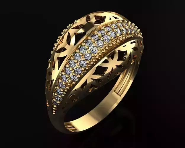 Woman Rings 3D
