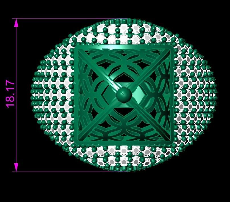  Woman Rings 3D 3D print model_4